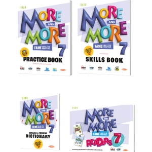 Kurmay Yayınları More & More 7. Sınıf Practice Book - Skılls Book - Readers – Dictionary
