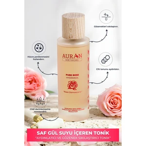 Saf Gül Hidrosolü, Cilt Bakım Toniği Pure Rose Hydrosol 100 ml