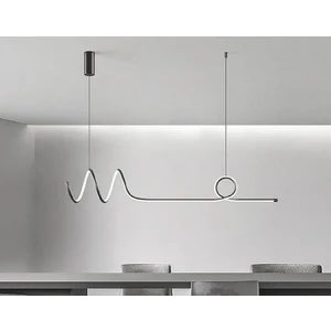 Pera Teknoloji Dalgalı Minimal / Sarkıt Avize / 120 cm / 3 Renk Işık