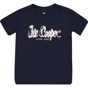 Lee Cooper Drawinlogo 1 Erkek Çocuk O Yaka T-Shirt Lacivert