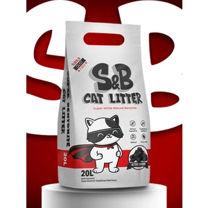 Super Bentonite 20 Litre Aktif Karbon Topaklaşan Kedi Kumu