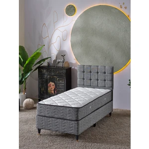 BEEHANEM BENGÜ 90X190 3LÜ YATAK+BAZA+BAŞLIK SETİ