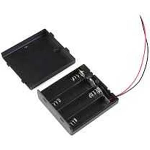 Robo Dünya 4lü Aa Pil Yuvası (Kapaklı ve Switchli)