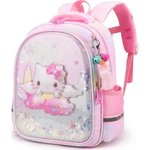Nefes Alabilen Su Geçirmez Hello Kitty Çocuk Sırt Çantası Çocuklar Okula Dönüş Hediyesi (Yurt Dışından)