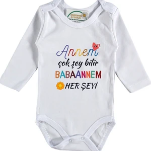 Annem Çok Şey Bilir Ama Babaannem Her Şeyi Yazılı Bebek Zıbın