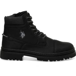 U.S. Polo Assn.  Tate 4pr Siyah Erkek Biker Bot