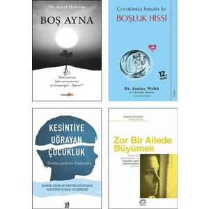 Boş Ayna + Çocuklukta Ihmalin Izi: Boşluk Hissi + Kesintiye Uğrayan Çocukluk + Zor Bir Ailede Büyümek / 4 Kitap Set