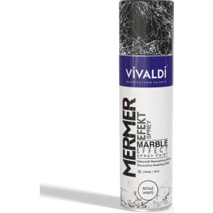 Mermer Efekt Sprey Boya 200ML Beyaz