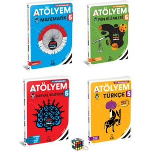 Arı Yayıncılık 5. Sınıf Atölyem Set – Türkçe – Matematik - Fen Bilimleri – Sosyal Bilgiler Atölyem - Anahtarlık
