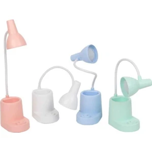 Pilli Kalemlikli LED Masa Lambası