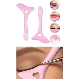 Çok Fonksiyonlu Makyaj Aplikatörü  Rimel Eyeliner Ruj Sürme Aparatı - Maske Krem Spatulası