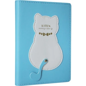 Victoria's Journals Geçmeli Kedili Defter A6 80 Gr. 192 Sayfa