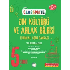 Okyanus Yayınları 5. Sınıf Classmate Din Kültürü ve Ahlak Bilgisi Soru Bankası