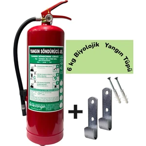 Yangın 6 kg Biolojik Yangın Tüpü - Ruhsata Uygun