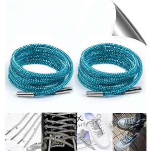 Kristal Taşlı Parlak Taşlı Ayakkabı Bağcığı 100 cm 1 Çift