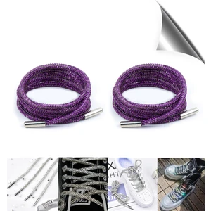 Kristal Taşlı Parlak Taşlı Ayakkabı Bağcığı 100 cm 1 Çift