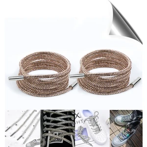 Kristal Taşlı Parlak Taşlı Ayakkabı Bağcığı 100 cm 1 Çift