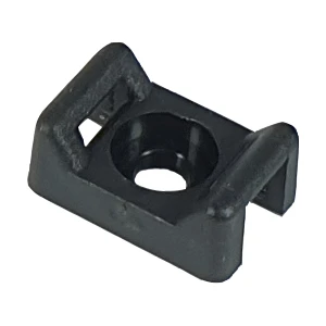 Vidalı Kroşe - 16 x 10 x Ø5mm - Siyah - 10 Adet