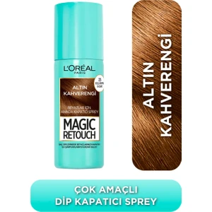L'Oréal Paris Magic Retouch Beyaz Dipleri Kapatıcı Sprey - Altın Kahverengi