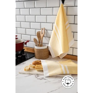 Vionel Home 2'Li Mutfak Kurulama Bezi,  Pamuk Yüksek Su Emici, Beslenme Örtüsü, Çok Amaçlı Servis Peçetesi 45x60cm
