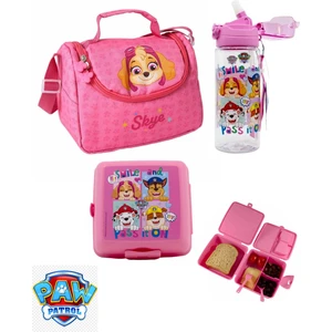 Paw Patrol Beslenme Çantası + Suluk + Beslenme Yemek Kabı