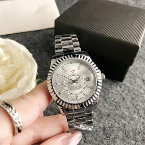 Take Off Ming Rolex Kopya Saat Dışbükey Lens Takvim Erkek Saati (Yurt Dışından)
