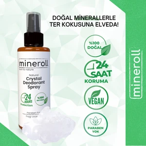 Doğal Kristal Deodorant Sprey 150 ml