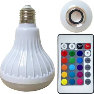 Bluetooth Hoparlör Akıllı Rgb LED Ampul Lamba