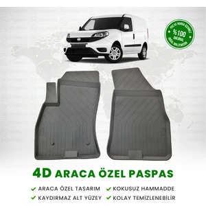 Fa Otomotiv Fiat Doblo Panelvan 4d Havuzlu Paspas (Ön 2 Parça) 2016 – 2023 Model