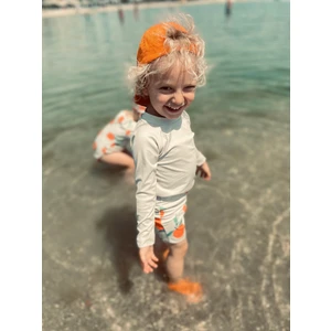 RG Brand Kız / Erkek Çocuk Hızlı Kuruyan, UV Korumalı, Uzun kollu Tişört - Şort 2'li Takım_RG1596