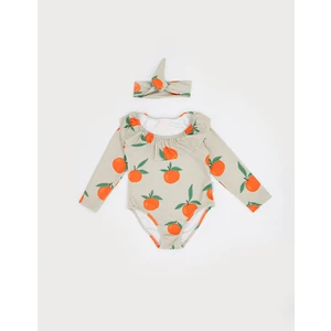 RG Brand Bebek Fırfırlı Uzun Kollu Mayo