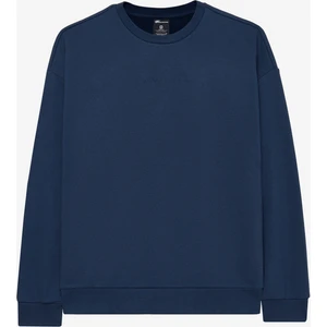 M Essential Crew Neck Sweatshirt Erkek Lacivert  S242113-410