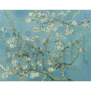 Vincent Van Gogh Çiçek Açan Badem Ağacı PixArt Sanat Elmas Mozaik Tablo Diamond Türkiye 50*35