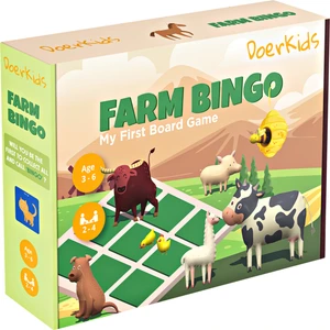 Farm Bingo – Çiftlik Temalı Çocuk Tombalası - Tombala 2-6 Yaş