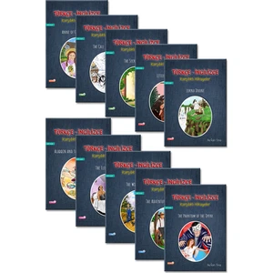Türkçe - İngilizce Karşılıklı Hikayeler 10 Kitap