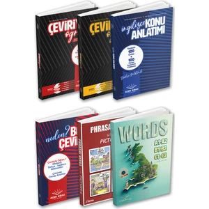 Özer Kiraz Yayınları Video Destekli Genel İngilizce Seti 6 Kitap
