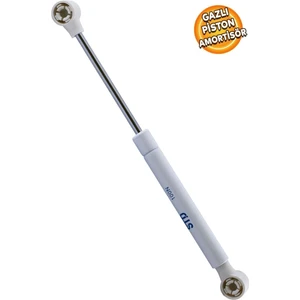 Mutfak Dolap Kapak Amortisörü 100NM Gazlı Piston 1 Adet / Ürün 100N - Beyaz