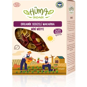 Hüma Organik Sebzeli Mini Midye Makarna