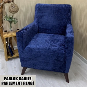 Parlak Kadife Kumaş Tekli Koltuk & Berjer Koltuk Kılıfı