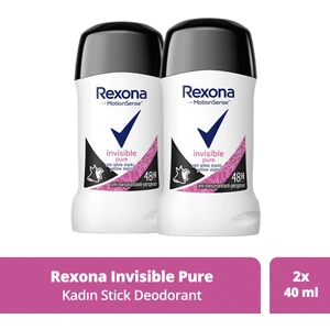 Motionsense Kadın Stick Deodorant Invisible Pure 40 ml X2