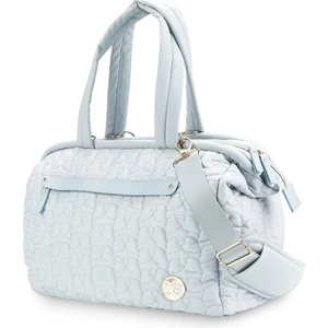 Anne ve Bebek Seyahat Mumya Çantası Açık Bebek Malzemeleri Kapitone Nakış Desen Büyük Kapasiteli Anne Çantası Bebek Arabası Çantası (Yurt Dışından)