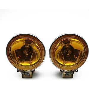 Sis Lambası 12V 9,5cm Oben Yuvarlak Sarı