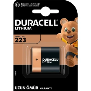 Özel Yüksek Güçlü Lityum 223 Fotoğraf Pili 6V (223 / CR-P2)