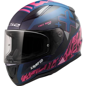 Ls2 Rapıd 2 Xtreet Mat Mavi- Kask