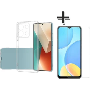 Xiaomi Poco M6 Pro 4G Kılıf Şeffaf + Nesil 9h Ekran Koruyucu 2' Li Set
