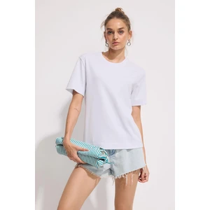 Premium Pamuk Basic Tshirt Kadın