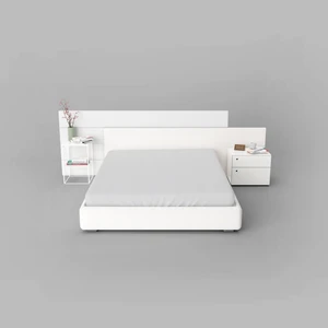 Premium Beyaz 120X200 Tek Kişilik Lastikli Penye Çarşaf