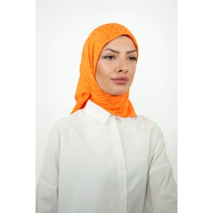 Retro Kavis Desen Ipeksi Jakar Eşarp