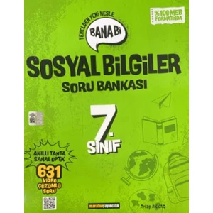 Maraton Yayıncılık 7. Sınıf Bana Bi Sosyal Bilgiler Soru Bankası - Artaş Akkar