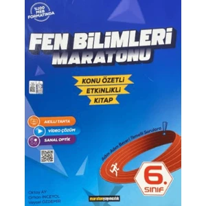 Maraton Yayıncılık 6. Sınıf Fen Bilimleri Maratonu Konu Özetli Etkinlikli Kitap - Oktay Ay
